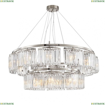 Люстру 4358+12/S chrome ★ Newport — купить в интернет магазине ЛЮСТРАВИК ☀