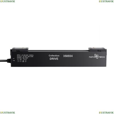 Драйвер Для Магнитного Шинопровода Ip20 100W 48V 358554 ★ Novotech — купить в интернет магазине ЛЮСТРАВИК☀