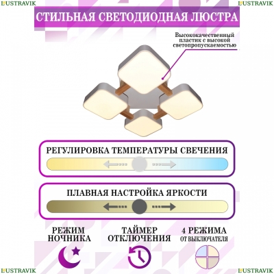 Люстру LED LAMPS 81323 ★ Natali Kovaltseva LED — купить в интернет магазине ЛЮСТРАВИК☀