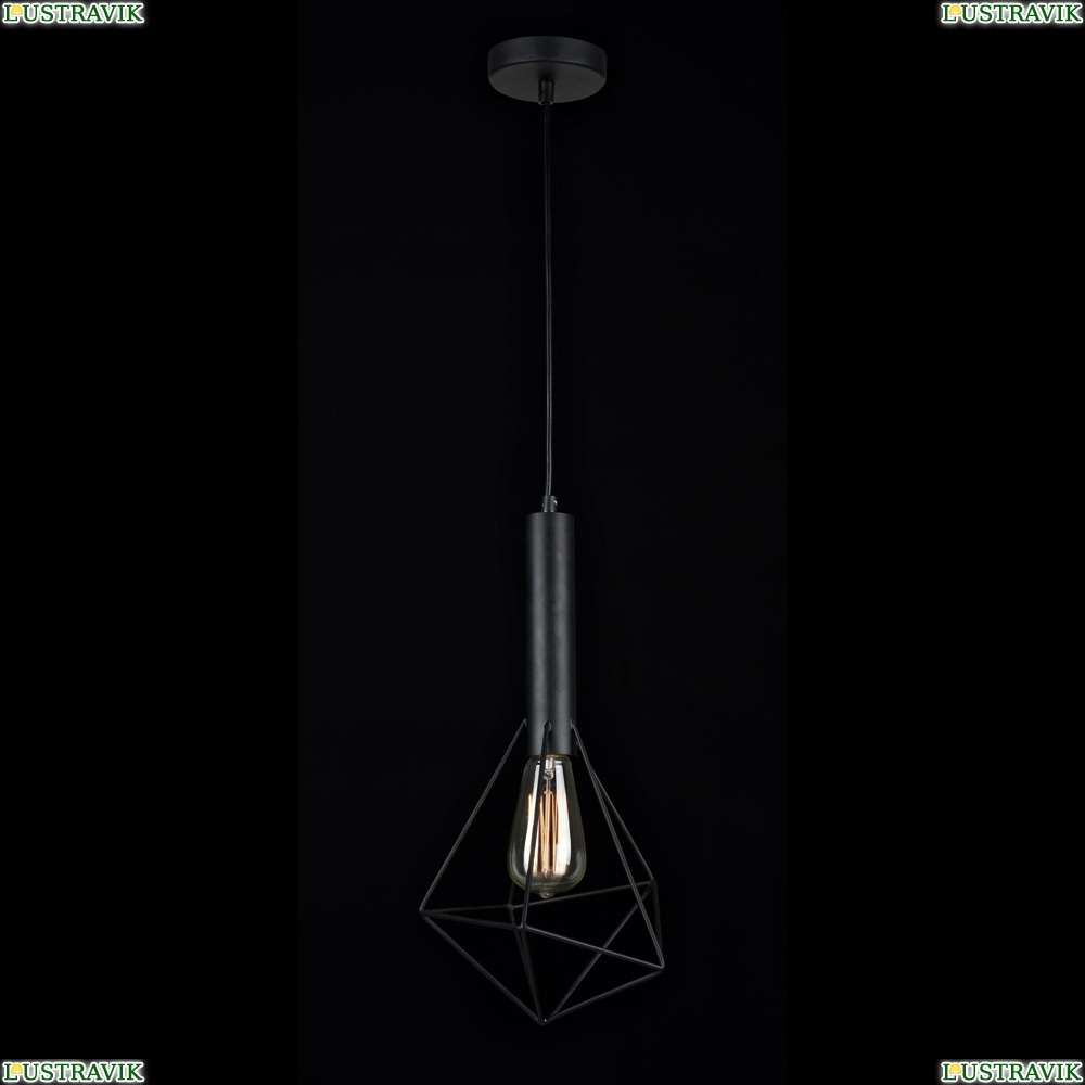 Подвес T021-01-B ★Maytoni, 1 x 60Вт☀, Черный► — Купить▼