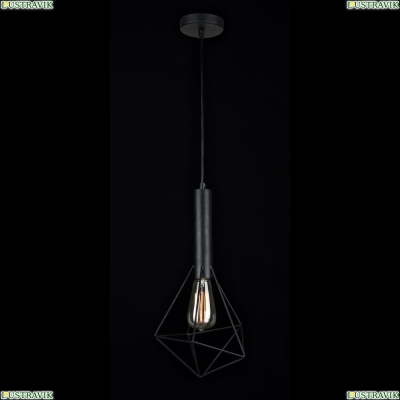 Подвес T021-01-B ★Maytoni, 1 x 60Вт☀, Черный► — Купить▼