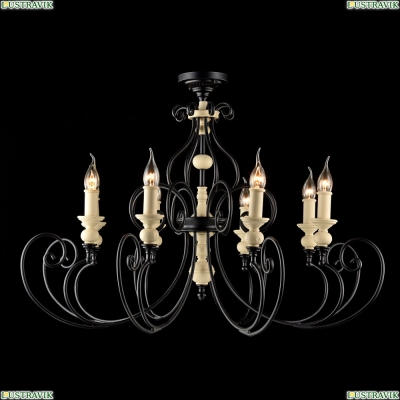 Люстра H631-PL-08-B ★Maytoni, 8 x 60Вт☀, Коричневый► — Купить▼