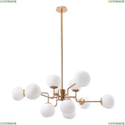 Люстра MOD221-PL-12-G ★Maytoni, 12 x 40Вт☀, Золото► — Купить▼