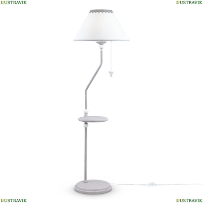 Торшер ARM023-FL-01-S ★Maytoni, 1 x 40Вт☀, Серый► — Купить▼