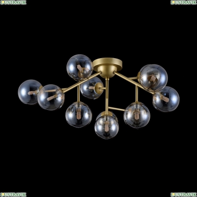 Люстра MOD545PL-12G ★Maytoni, 12 x 28Вт☀, Золото► — Купить▼