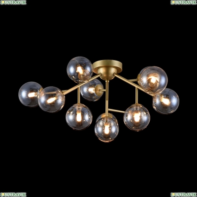 Люстра MOD545PL-12G ★Maytoni, 12 x 28Вт☀, Золото► — Купить▼