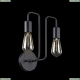 Бра T532WL-02B ★Maytoni, 2 x 60Вт☀, Черный► — Купить▼