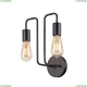 Бра T532WL-02B ★Maytoni, 2 x 60Вт☀, Черный► — Купить▼