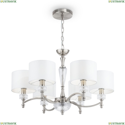 Люстра MOD014CL-06N ★Maytoni, 6 x 40Вт☀, Никель► — Купить▼