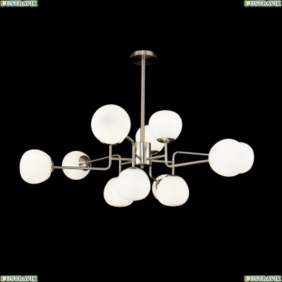 Люстра MOD221-PL-12-N ★Maytoni, 12 x 40Вт☀, Никель► — Купить▼
