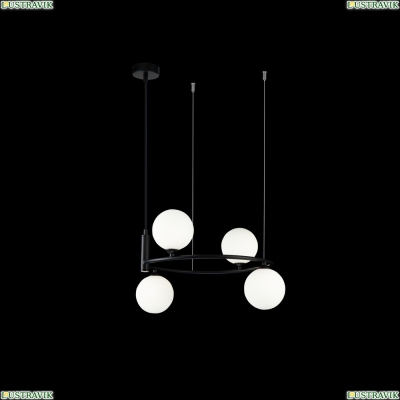 Люстра MOD013PL-04B ★Maytoni, 4 x 25Вт☀, Черный► — Купить▼