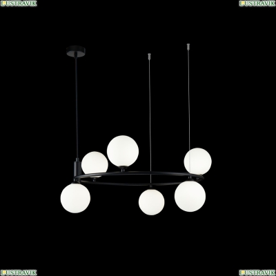 Люстра MOD013PL-06B ★Maytoni, 6 x 25Вт☀, Черный► — Купить▼