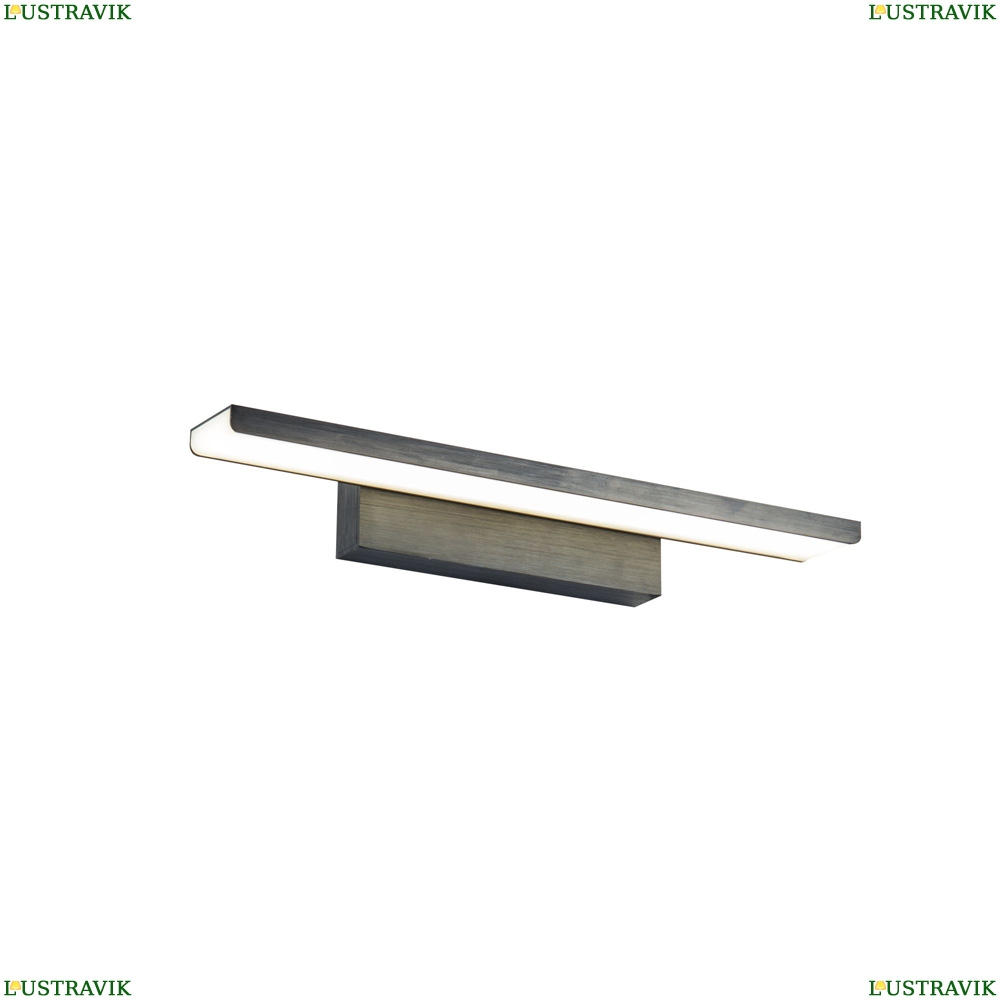 Подсветка для зеркал MIR005WL-L16B ★Maytoni, 1 x 16Вт☀, Черный► — Купить▼