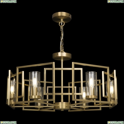 Люстра H009PL-06G ★Maytoni, 6 x 40Вт☀, Золото► — Купить▼