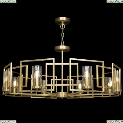 Люстра H009PL-08G ★Maytoni, 8 x 40Вт☀, Золото► — Купить▼