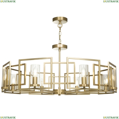 Люстра H009PL-08G ★Maytoni, 8 x 40Вт☀, Золото► — Купить▼
