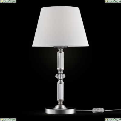 Настольная лампа MOD018TL-01CH ★Maytoni, 1 x 60Вт☀, Хром► — Купить▼