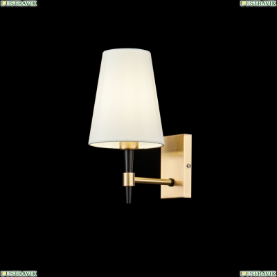 Бра H001WL-01BS ★Maytoni, 1 x 40Вт☀, Золото► — Купить▼
