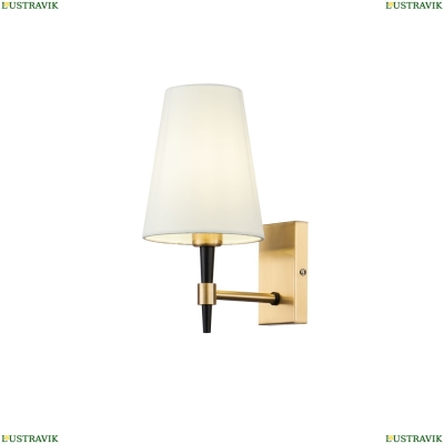 Бра H001WL-01BS ★Maytoni, 1 x 40Вт☀, Золото► — Купить▼