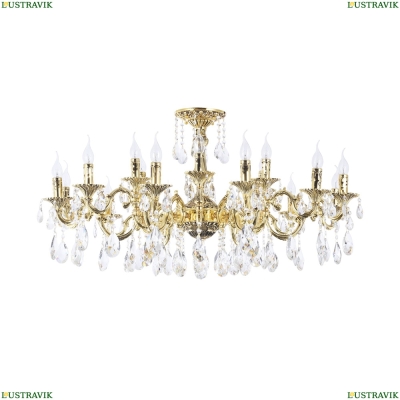 Люстра DIA883-PL-18-G ★Maytoni, 18 x 40Вт☀, Золото► — Купить▼