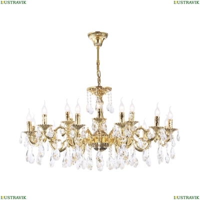 Люстра DIA883-PL-18-G ★Maytoni, 18 x 40Вт☀, Золото► — Купить▼