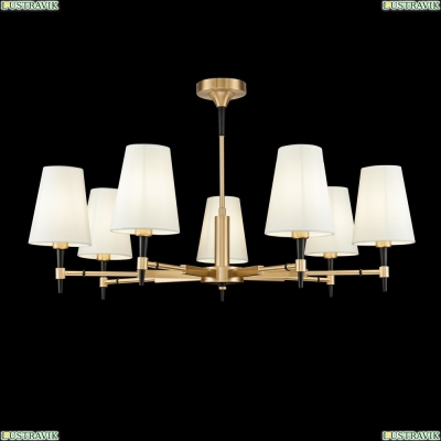 Люстра H001CL-07BS ★Maytoni, 7 x 40Вт☀, Золото► — Купить▼