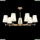 Люстра H001CL-07BS ★Maytoni, 7 x 40Вт☀, Золото► — Купить▼