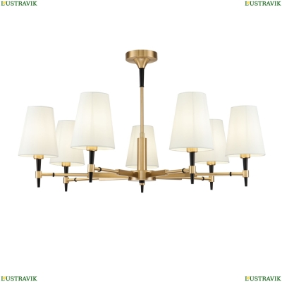 Люстра H001CL-07BS ★Maytoni, 7 x 40Вт☀, Золото► — Купить▼