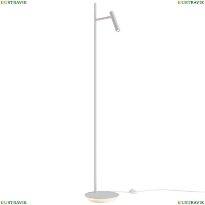 Торшер Z010FL-L8W3K ★Maytoni, 1 x 8Вт☀, Белый► — Купить▼