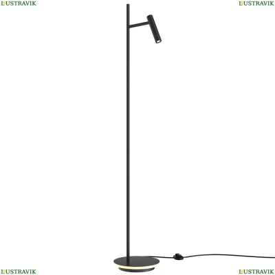 Торшер Z010FL-L8B3K ★Maytoni, 1 x 8Вт☀, Черный► — Купить▼