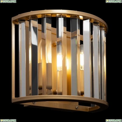 Бра MOD087WL-02G ★Maytoni, 2 x 40Вт☀, Золото► — Купить▼