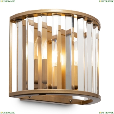 Бра MOD087WL-02G ★Maytoni, 2 x 40Вт☀, Золото► — Купить▼