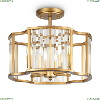 Люстра MOD087CL-04G ★Maytoni, 4 x 40Вт☀, Золото► — Купить▼