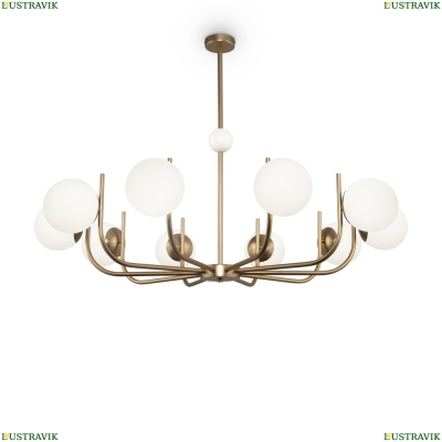 Люстра MOD109PL-10BS ★Maytoni, 10 x 40Вт☀, Бронза► — Купить▼