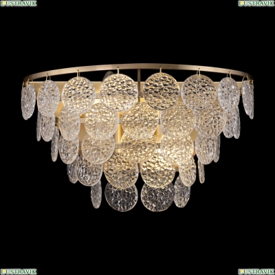 Бра MOD130WL-02G ★Maytoni, 2 x 40Вт☀, Золото► — Купить▼