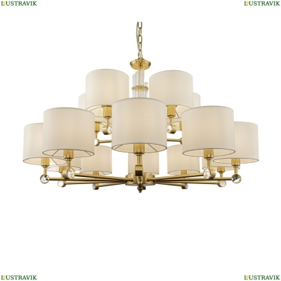 Люстра MOD088PL-15BS ★Maytoni, 15 x 40Вт☀, Золото► — Купить▼