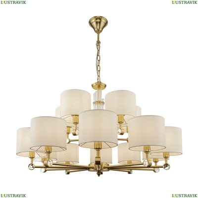 Люстра MOD088PL-15BS ★Maytoni, 15 x 40Вт☀, Золото► — Купить▼