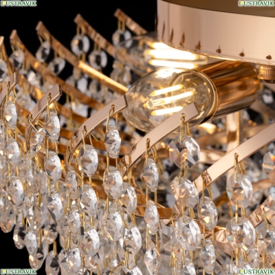 Люстра DIA120-09-G ★Maytoni, 9 x 60Вт☀, Золото► — Купить▼