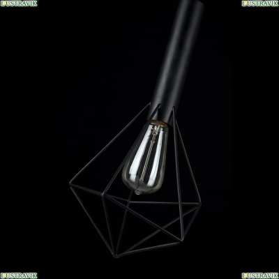 Подвес T021-01-B ★Maytoni, 1 x 60Вт☀, Черный► — Купить▼