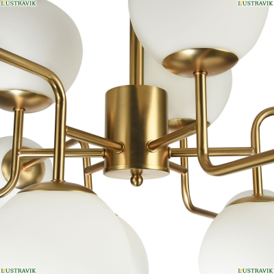 Люстра MOD221-PL-12-G ★Maytoni, 12 x 40Вт☀, Золото► — Купить▼