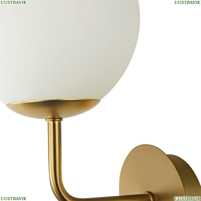 Бра MOD221-WL-01-G ★Maytoni, 1 x 40Вт☀, Золото► — Купить▼