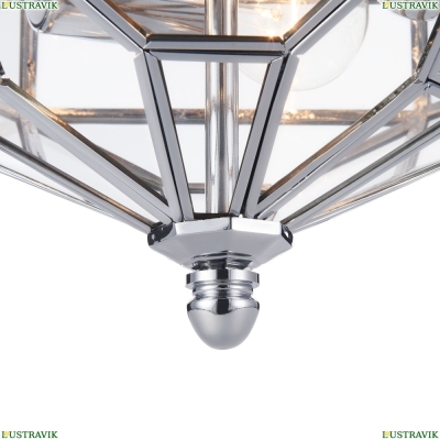 Светильник H356-CL-03-CH ★Maytoni, 3 x 60Вт☀, Хром► — Купить▼