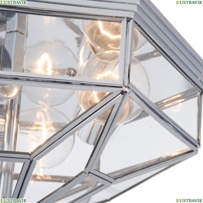 Светильник H356-CL-03-CH ★Maytoni, 3 x 60Вт☀, Хром► — Купить▼