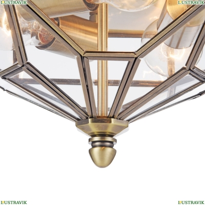 Светильник H356-CL-03-BZ ★Maytoni, 3 x 60Вт☀, Бронза► — Купить▼