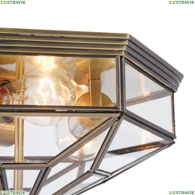 Светильник H356-CL-03-BZ ★Maytoni, 3 x 60Вт☀, Бронза► — Купить▼