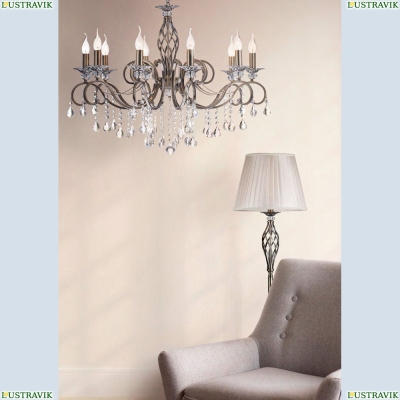 Люстра RC247-PL-10-R ★Maytoni, 10 x 60Вт☀, Бронза► — Купить▼