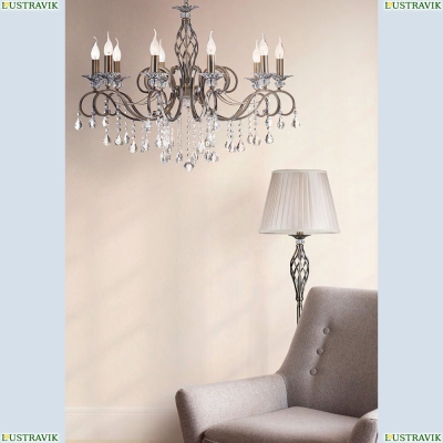 Люстра RC247-PL-10-R ★Maytoni, 10 x 60Вт☀, Бронза► — Купить▼