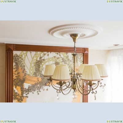 Люстра RC093-PL-06-R ★Maytoni, 6 x 40Вт☀, Бронза► — Купить▼