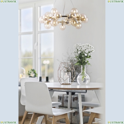 Люстра MOD548PL-25G ★Maytoni, 25 x 28Вт☀, Золото► — Купить▼