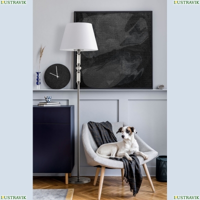 Торшер MOD018FL-01CH ★Maytoni, 1 x 60Вт☀, Хром► — Купить▼